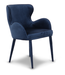 Rene Houtman Perry Eetkamerstoel - Donkerblauw - H86 cm