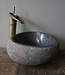 Rene Houtman Kleine Stenen Waskom + Spoelgat | H12,5 x B29 x D27 cm