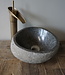 Rene Houtman Kleine Stenen Waskom + Spoelgat | H12,5 x B29 x D27 cm