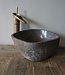 Rene Houtman Kleine Stenen Waskom + Spoelgat | H14 x B30 x D25 cm