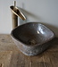 Rene Houtman Kleine Stenen Waskom + Spoelgat | H14 x B30 x D25 cm