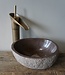 Rene Houtman Kleine Stenen Waskom + Spoelgat | H13 x B26 x D19 cm