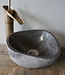 Rene Houtman Kleine Stenen Waskom + Spoelgat | H14 x B24 x D26 cm