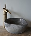 Rene Houtman Kleine Stenen Waskom + Spoelgat | H14 x B24 x D26 cm