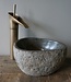 Rene Houtman Kleine Stenen Waskom + Spoelgat | H14 x B20 x D25 cm
