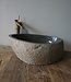 Rene Houtman Grote Stenen Waskom + Spoelgat | H15,5 x B46 x D32 cm