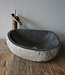 Rene Houtman Grote Stenen Waskom + Spoelgat | H14 x B42 x D31 cm