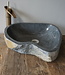 Rene Houtman Grote Stenen Waskom + Spoelgat | H15 x B44,5 x D41,5 cm