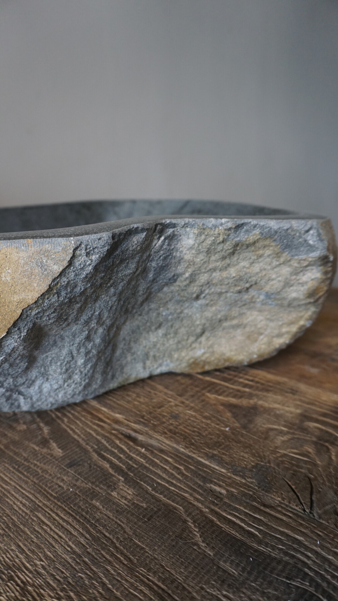 Rene Houtman Grote Stenen Waskom + Spoelgat | H15 x B44,5 x D41,5 cm