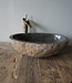 Rene Houtman Grote Stenen Waskom + Spoelgat | H15 x B50,5 x D30,5 cm
