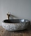 Rene Houtman Grote Stenen Waskom + Spoelgat | H15 x B45,5 x D39 cm