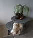 Rene Houtman Bijzettafel Salontafel Set Van 2 | Rond | Vergrijsd Teak