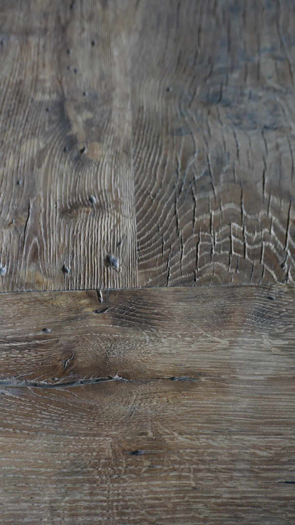 Rene Houtman Oud Eikenhouten Tafel | L250 x B100 x H78,5 cm