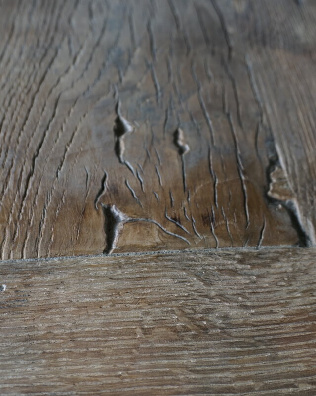 Rene Houtman Oud Eikenhouten Tafel | L250 x B100 x H78,5 cm
