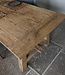 Rene Houtman Oud Eikenhouten Tafel | L270 x B100 x D78,5 cm