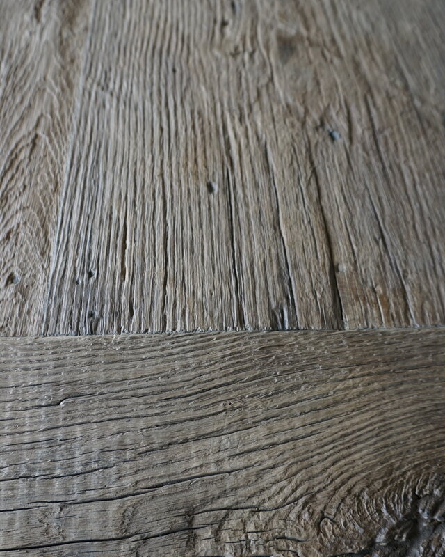 Rene Houtman Oud Eikenhouten Tafel | L270 x B100 x D78,5 cm