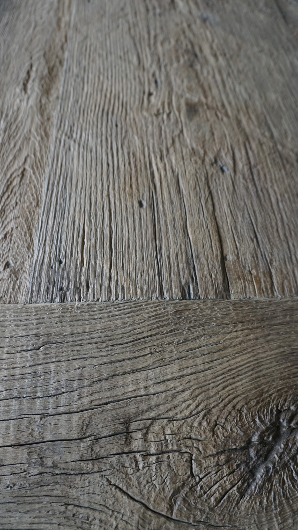 Rene Houtman Oud Eikenhouten Tafel | L270 x B100 x D78,5 cm