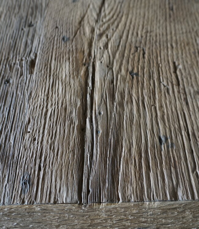 Rene Houtman Oud Eikenhouten Tafel | L270 x B100 x D78,5 cm