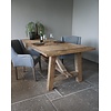 Oud Eikenhouten Tafel | L270 x B100 x D78,5 cm