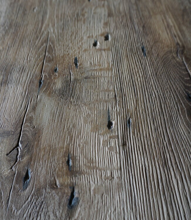 Rene Houtman Oud Eikenhouten Tafel | L300 x B99 x D79,5 cm