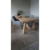 Oud Eikenhouten Tafel | L300 x B99 x D79,5 cm