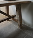 Rene Houtman Oud Eikenhouten Tafel | L220 x B100 x D78 cm