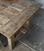 Rene Houtman Oud Eikenhouten Tafel | L220 x B100 x D78 cm