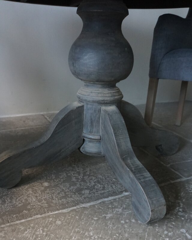 Rene Houtman Eetkamertafel | Rond | Vergrijsd Hout | H78 x D160 cm