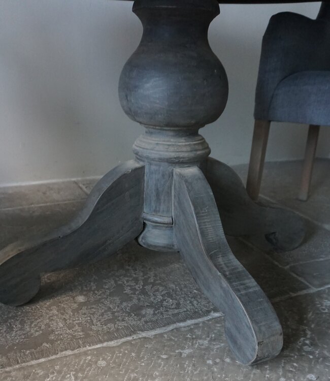 Rene Houtman Eetkamertafel | Rond | Vergrijsd Hout | H78 x D160 cm