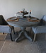 Rene Houtman Eetkamertafel | Rond | Vergrijsd Hout | H78 x D120 cm