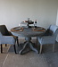 Rene Houtman Eetkamertafel | Rond | Vergrijsd Hout | H78 x D120 cm