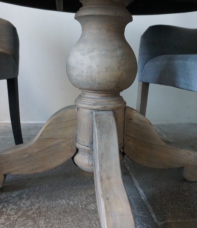 Rene Houtman Eetkamertafel | Rond | Bruin | H78 x D120 cm