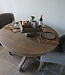 Rene Houtman Eetkamertafel | Rond | Bruin | H78 x D120 cm