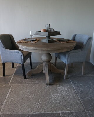 Rene Houtman Eetkamertafel | Rond | Bruin | H78 x D120 cm