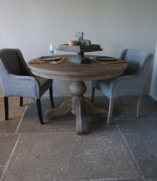 Rene Houtman Eetkamertafel | Rond | Bruin | H78 x D120 cm