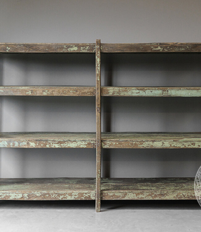 Be-Uniq Houten Opbergrek | India | H173xB260xD53 cm