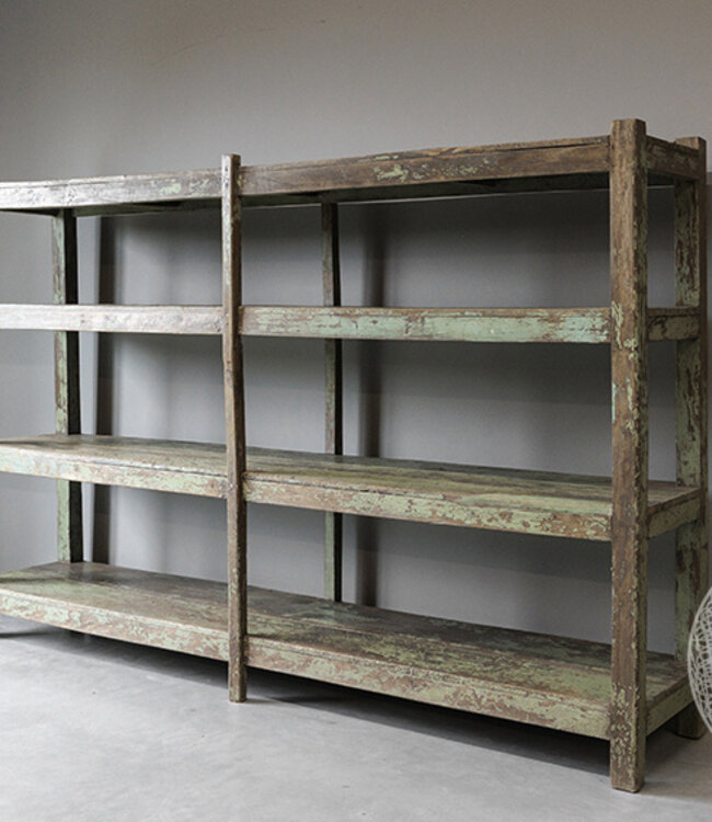 Be-Uniq Houten Opbergrek | India | H173xB260xD53 cm