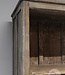 Be-Uniq Oude Boekenkast | Rustiek Verweerd | H185xB107xD46 cm