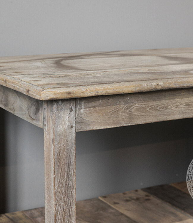 Be-Uniq Oude Sidetable | Rustiek Verweerd | H60xB185xD36 cm