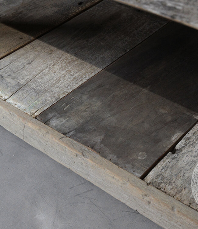 Be-Uniq Oude Lage Workmate Tafel | India | B183 cm