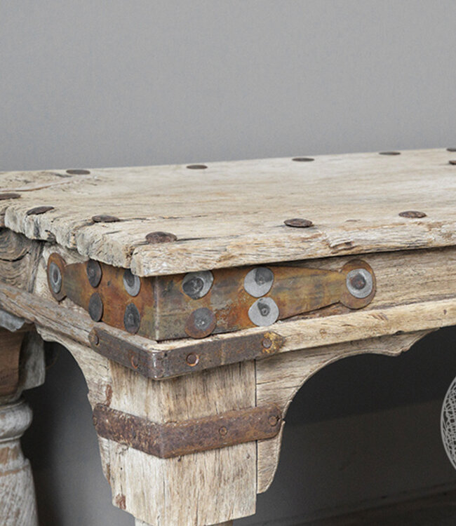 Be-Uniq Oude Lage Tafel | India | H48x181x53 cm