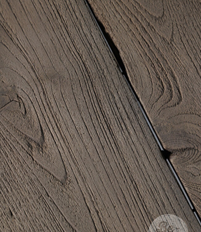 Be-Uniq Oude Bijzettafel | Rustiek Verweerd | H56xB45xD35 cm