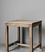 Be-Uniq Oude Bijzettafel | Rustiek Verweerd | H46xB44xD39 cm