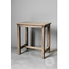 Oude Bijzettafel | Rustiek Verweerd | H46xB42xD29 cm
