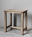 Be-Uniq Oude Bijzettafel | Rustiek Verweerd | H46xB42xD29 cm