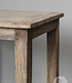 Be-Uniq Oude Bijzettafel | Rustiek Verweerd | H46xB42xD29 cm
