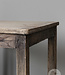 Be-Uniq Oude Bijzettafel | Rustiek Verweerd | H46xB45xD40 cm