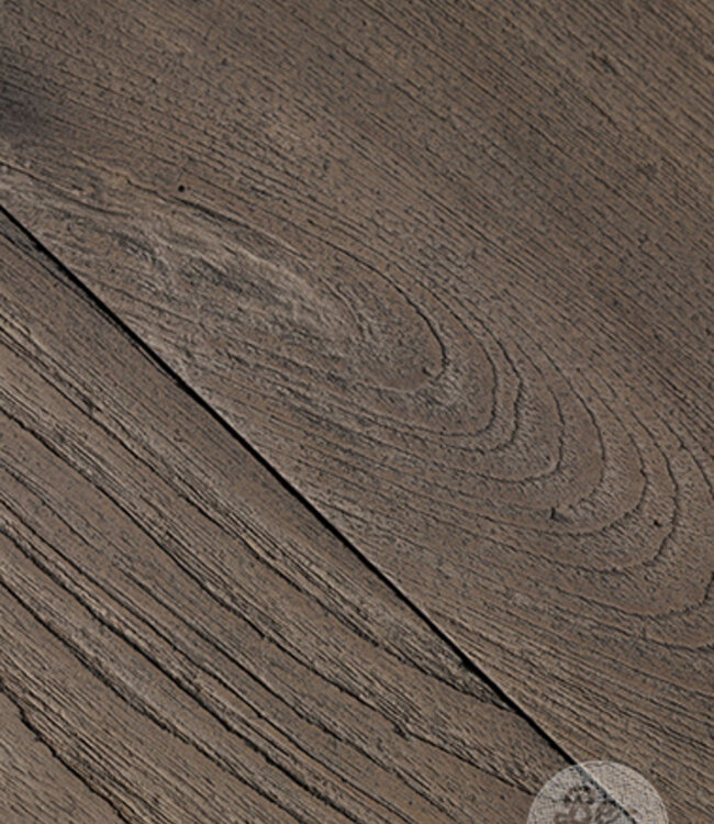 Be-Uniq Oude Bijzettafel | Rustiek Verweerd | H46xB45xD40 cm