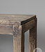 Be-Uniq Oude Bijzettafel | Rustiek Verweerd | H46xB60xD30 cm