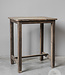 Be-Uniq Oude Bijzettafel | Rustiek Verweerd | H55xB46xD34 cm